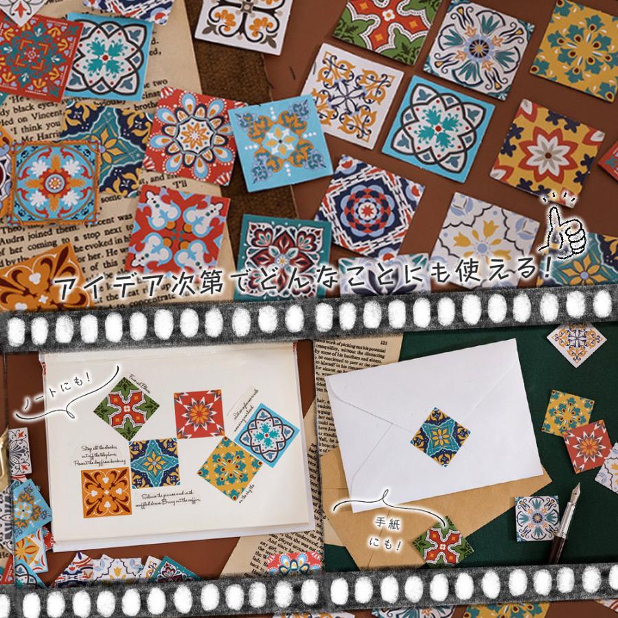 シールフレーク モザイク タイル 92枚 アソート セット | 幾何学