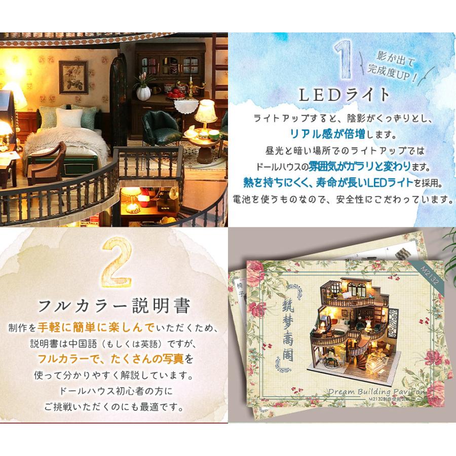 1/24 ドールハウス ミニチュア DIY 手作りキット 子ぐまが暮らす