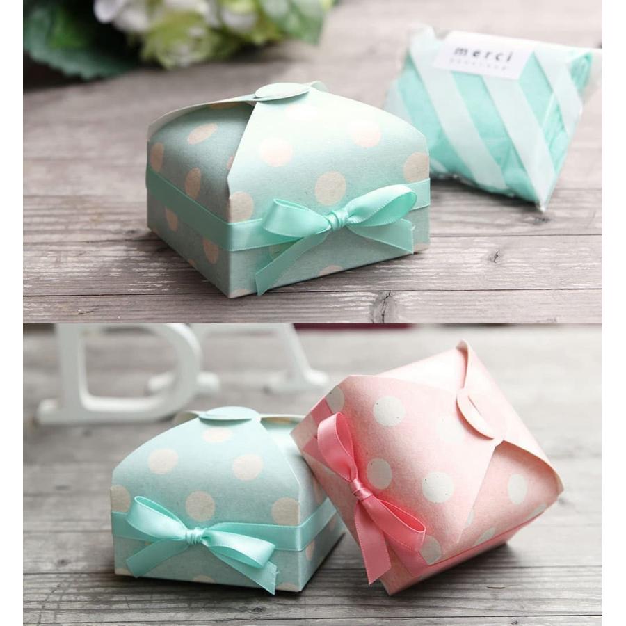 ラッピングボックス ミニ 5種×2枚ずつ 10枚セット 幅7.5x奥行7.5