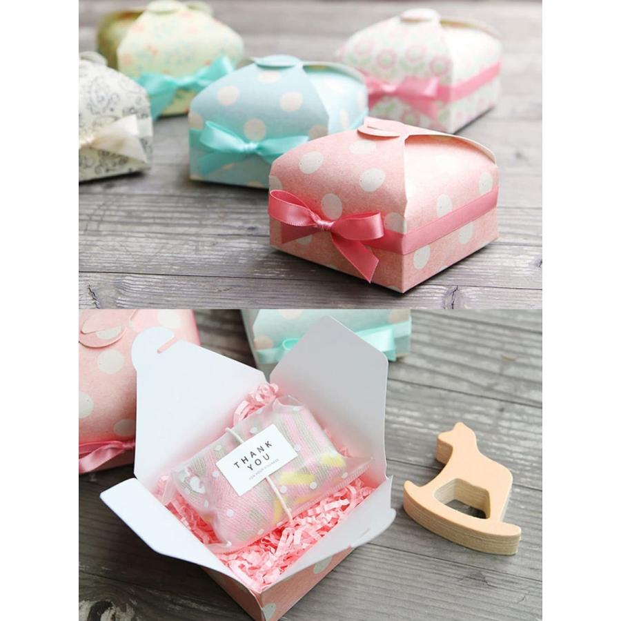 ラッピングボックス ミニ 5種×2枚ずつ 10枚セット 幅7.5x奥行7.5