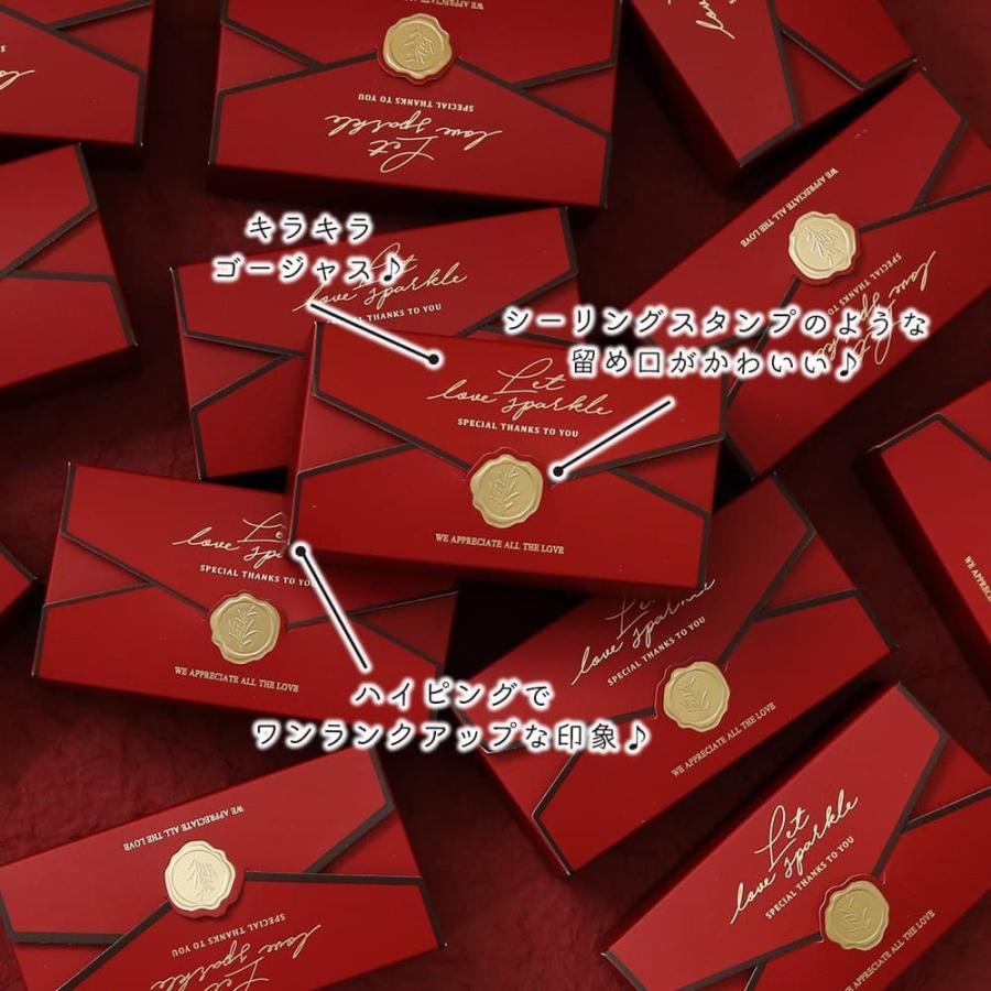 ラッピング プレゼントボックス 2種×5枚ずつ 10セット 封筒 手紙 型