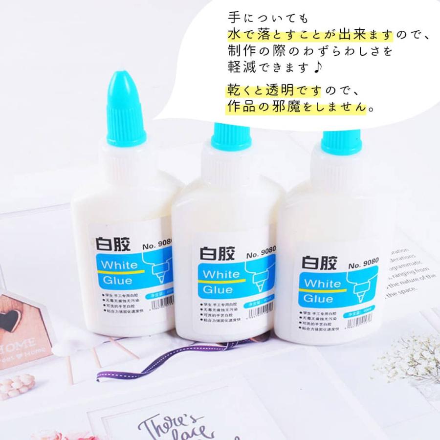 接着剤ボンド 白 ラテックス 乾くと 透明 ドールハウス ミニチュア DIY