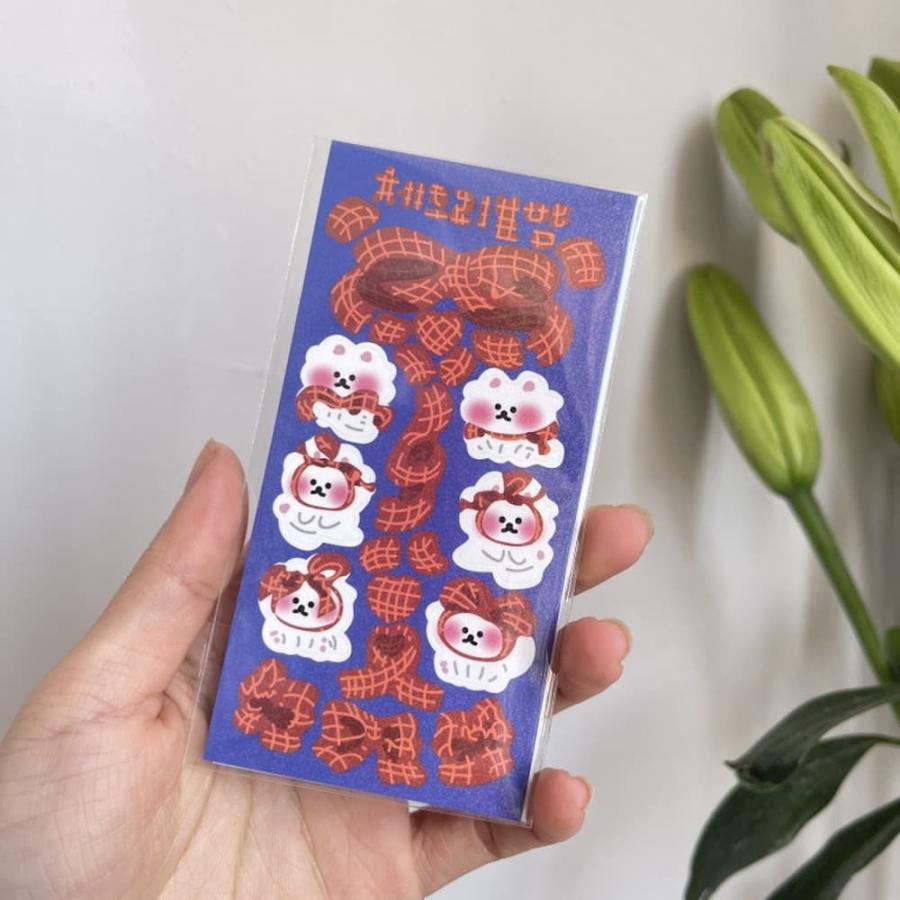 シール猫 ねこ 9種 セット 大量 かわいい ゆるキャラ キャラクター