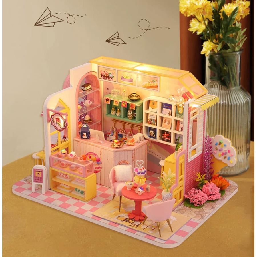 *完成品*ドールハウス ケーキ屋 カフェ 喫茶店 前面開閉 フレンチ クリスマス 楽天市場】【P5倍!!】最短当日出荷◇ 1/24 ドールハウス