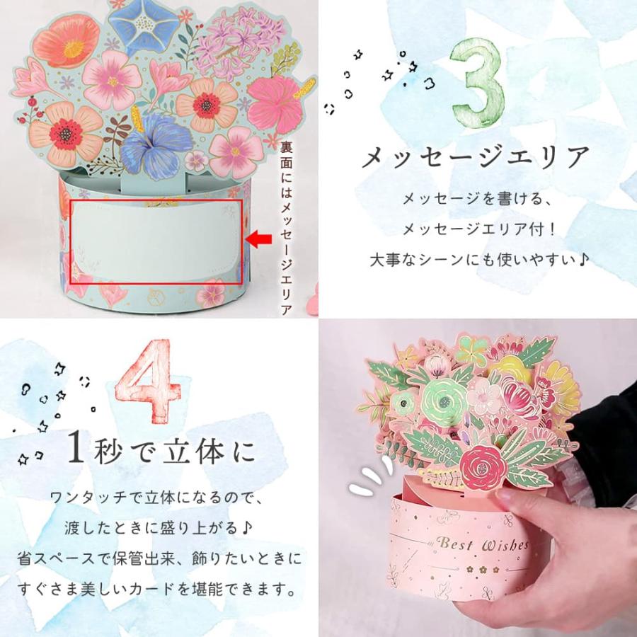 メッセージ カードグリーディング 封筒付 3D 飛び出す お祝い メッセージ カードグリーディング 封筒付 3D 飛び出す お祝い