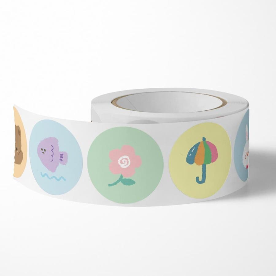 海外ロールシール☆おまとめ12点☆専属熊熊☆Mooka☆ 海外ロールシール