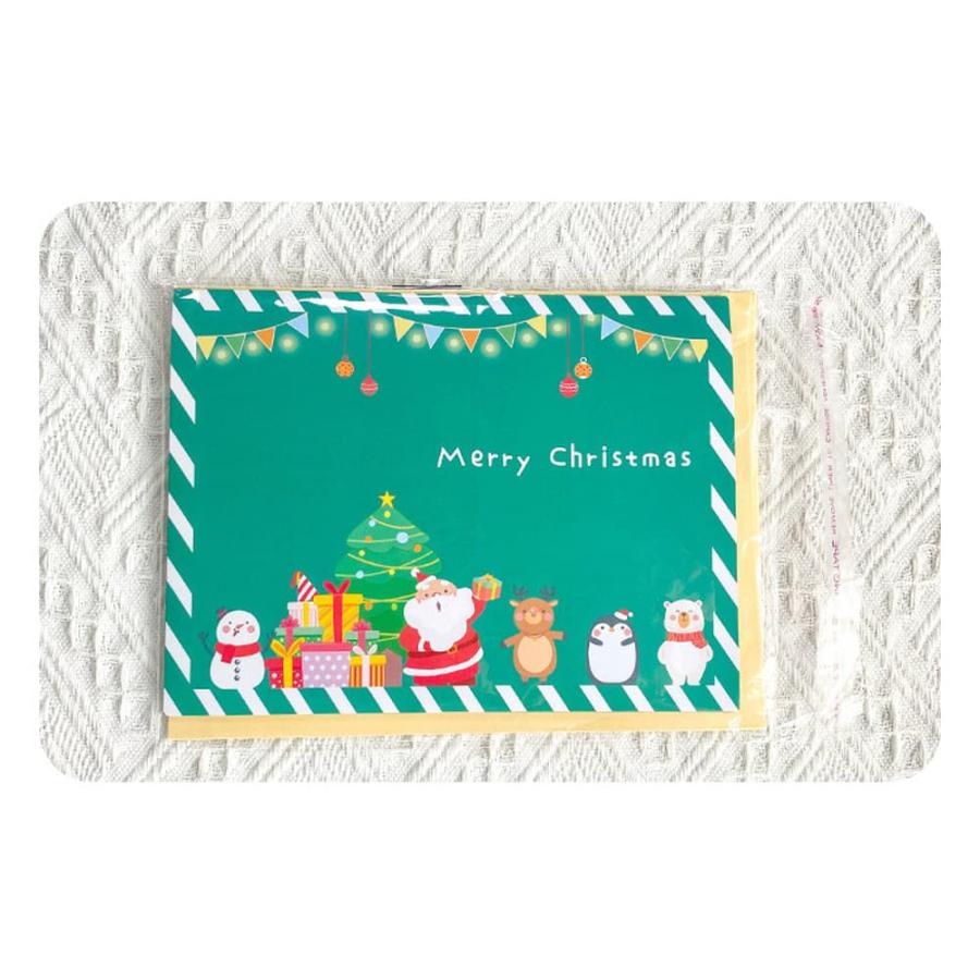 クリスマス ポップアップカード+ミニカード+封筒 / アニマル