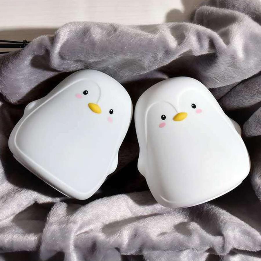 ランプ 電気 ペンギン 呼吸しているように光る LEDライト ナイトランプ