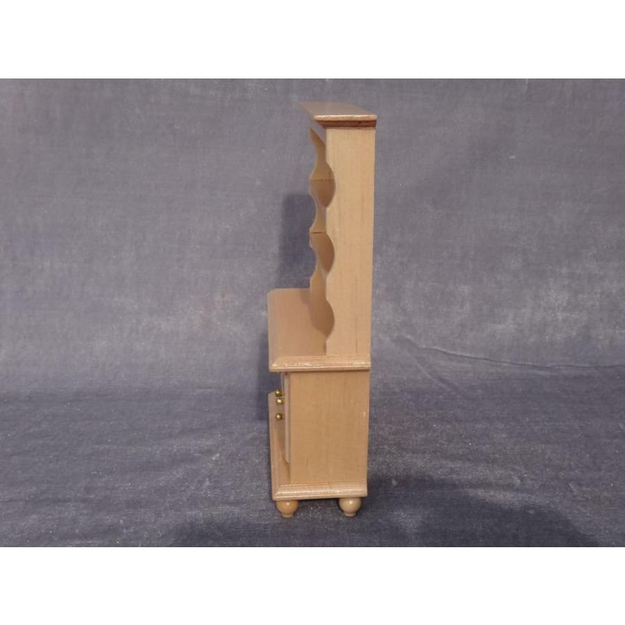 ミニチュア1/12 家具 ドールハウス 棚 幅9×高さ16×奥行4cm ナチュラル