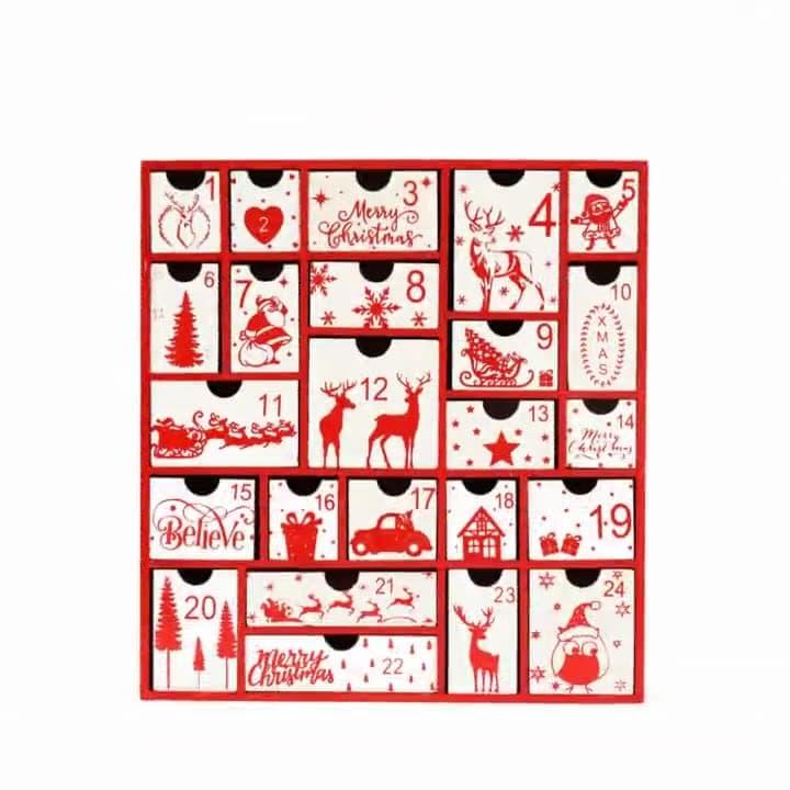 アドベントカレンダー ボックスのみ クリスマス カウントダウン