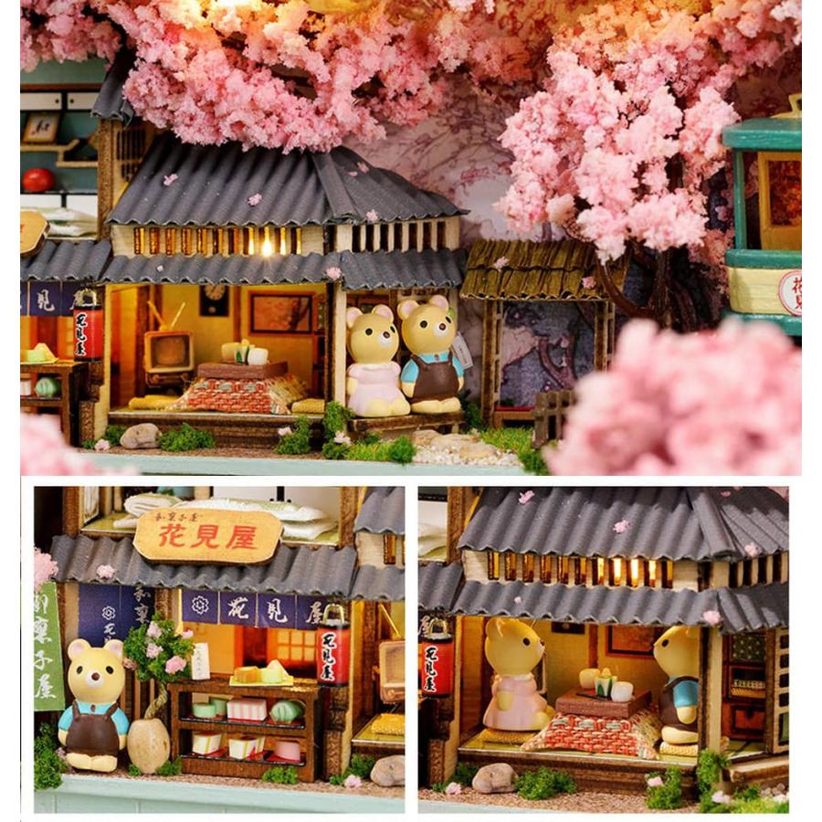 希少 特大 作家さん ドールハウス テディベア 手芸屋さん ミニチュア ドールハウス ミニチュア 手作りキット 日本語説明書 夢の国を巡るくま