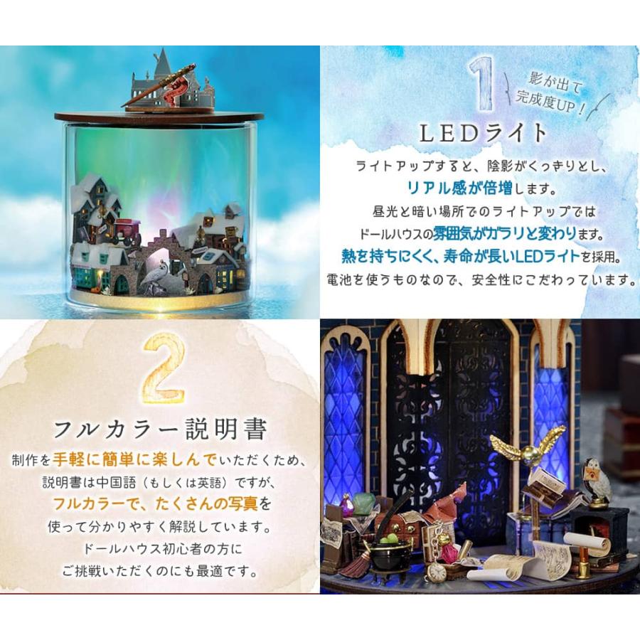ドールハウス ミニチュア 手作りキット セットテラリウム 瓶 ドリーム