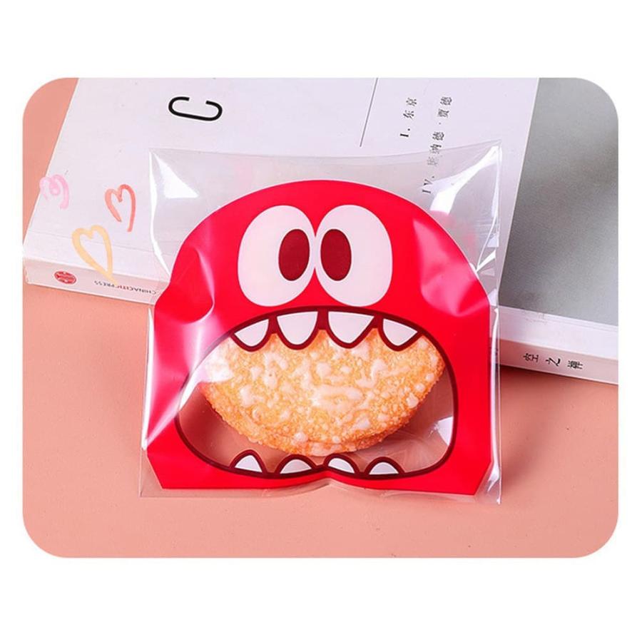 ラッピング 200枚セット 10×10cm OPP袋 （イエロー&グリーン