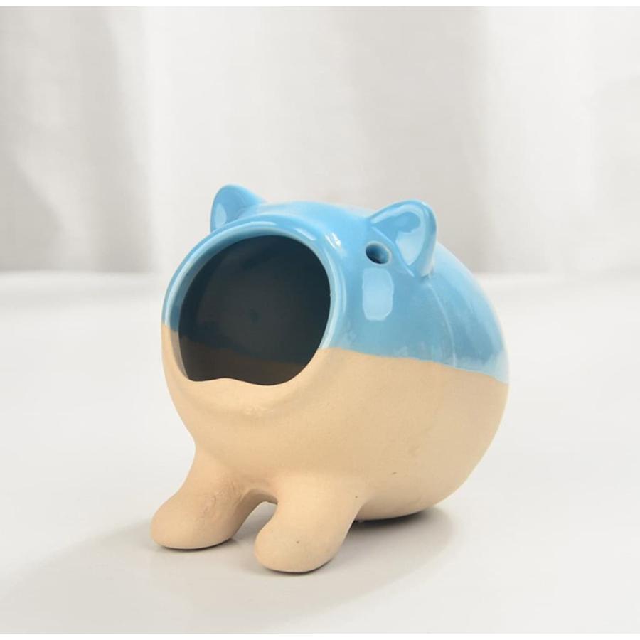 ハムスター 鳥 小動物 ハウスベッド 陶器 ひんやり 夏 暑さ 対策