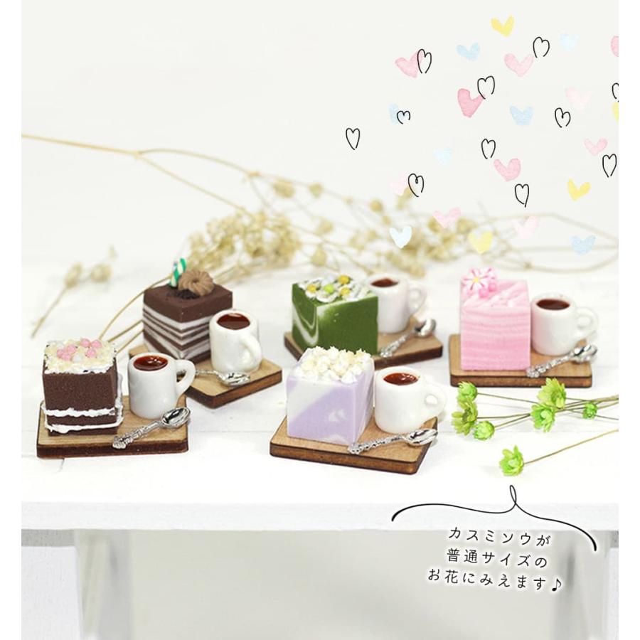 ミニチュア 1/6スケール ケーキ スイーツ フィギュア セット ( ウッド