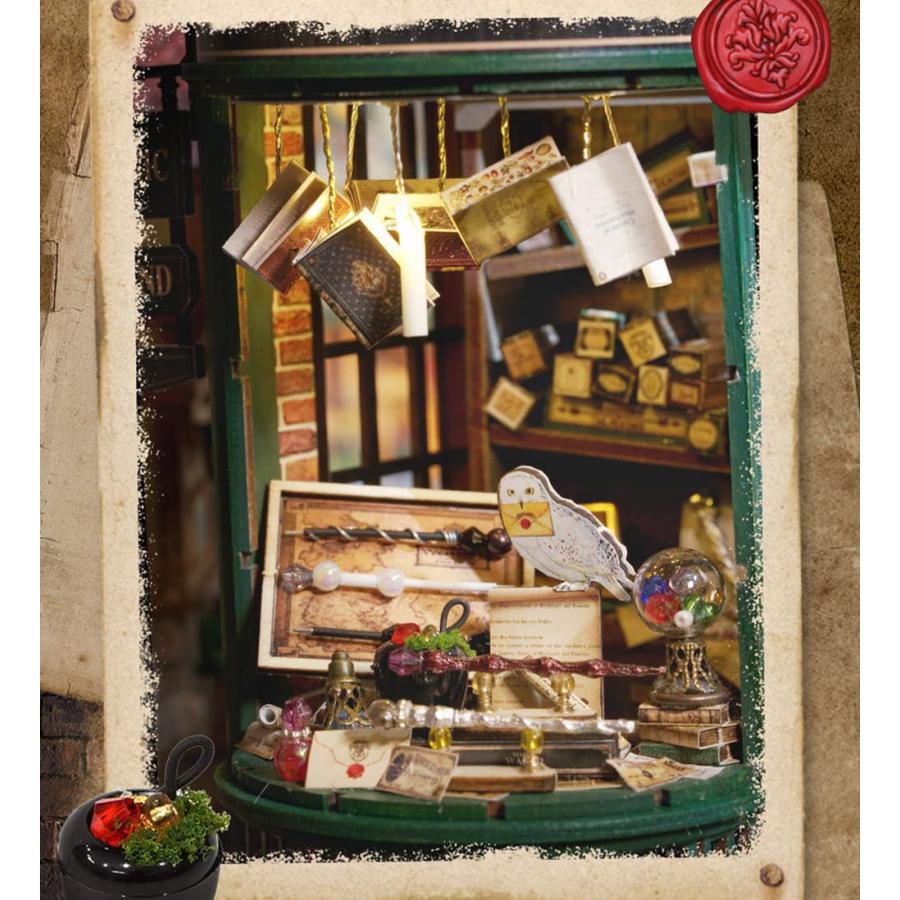 1/24 ドールハウス ミニチュア 手作りキット セット 英語説明書 レトロ