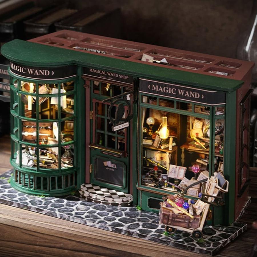 1/24 ドールハウス ミニチュア 手作りキット セット 英語説明書