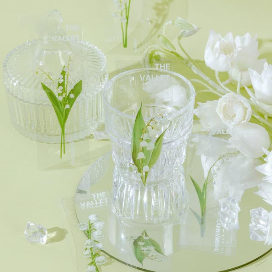 しおり ブックマーク30枚セット 押し花 透明 クリア 防水 英字 おしゃれ 花 フラワー 美麗 ひまわり グリーン 鈴蘭 チューリップ バラ パープル イエロー |  | 14