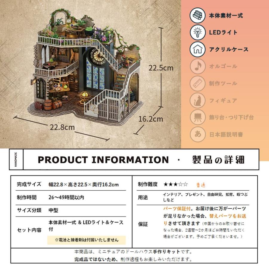 1/24 ドールハウス ミニチュア 手作りキット セットマジックハウス 