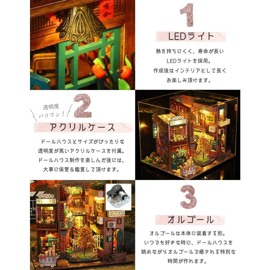 ゴマ様＊Jiji＊ハンドメイド＊飾り棚4点＊kyo＊ドールハウス3点 Amazon | moin moin ドールハウス ミニチュア 手作りキット セット