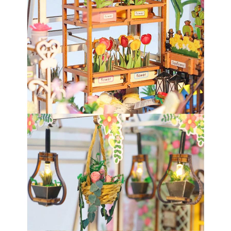 ドールハウス完成品オーダー。ブックエンドフラワーハウス 楽天市場】【期間限定DEALポイントバック15％】 インテリア