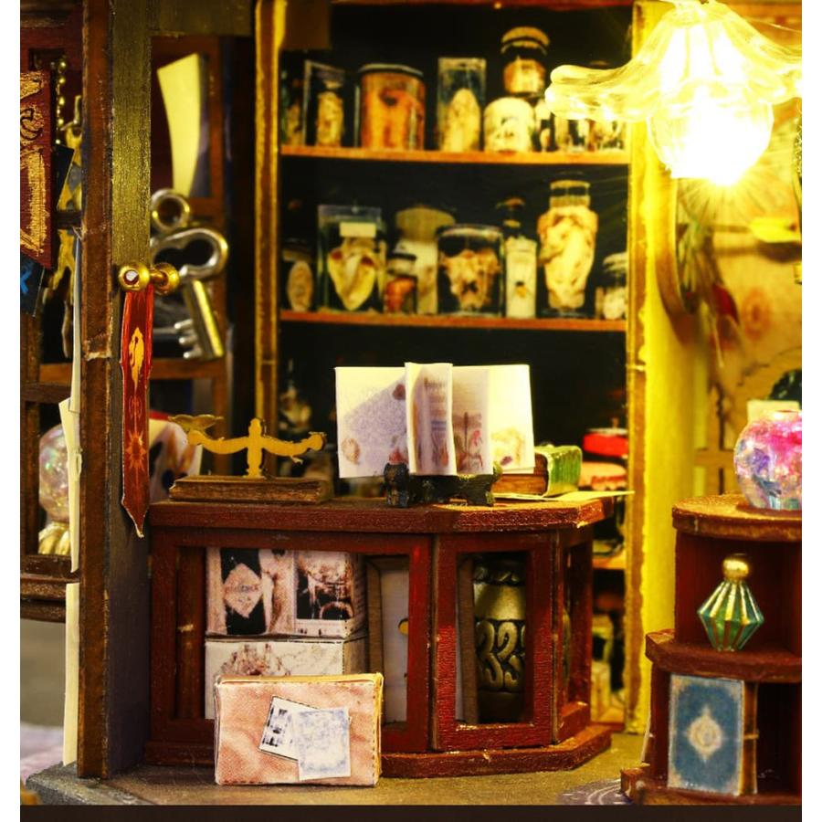 新品 ミニチュア ドールハウス アンティーク 家具 セット インテリ ビンテージ Amazon.co.jp: ドールハウス家具アクセサリー、1/24スケールドール