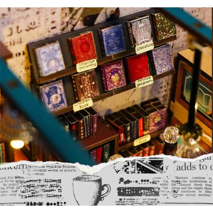 【専用です】ドールハウスキット 本型 ドールハウス ミニチュア 手作りキット セット本型 本屋