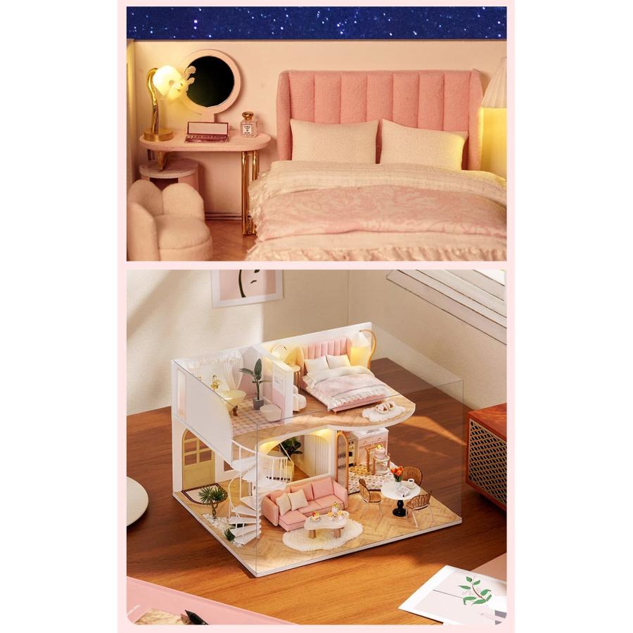 ドールハウス ミニチュア 手作りキット セット1/24 スケール DIY 
