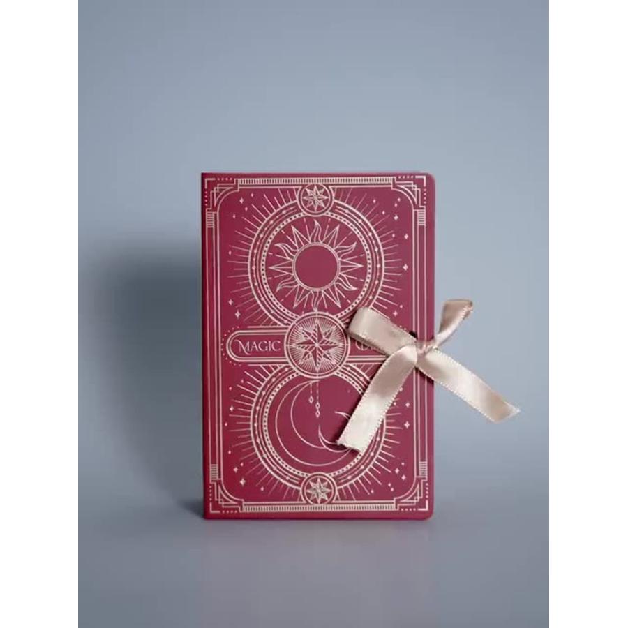 ラッピングギフト バッグ 本型 ブック リボン付 3種×2枚ずつ 6枚