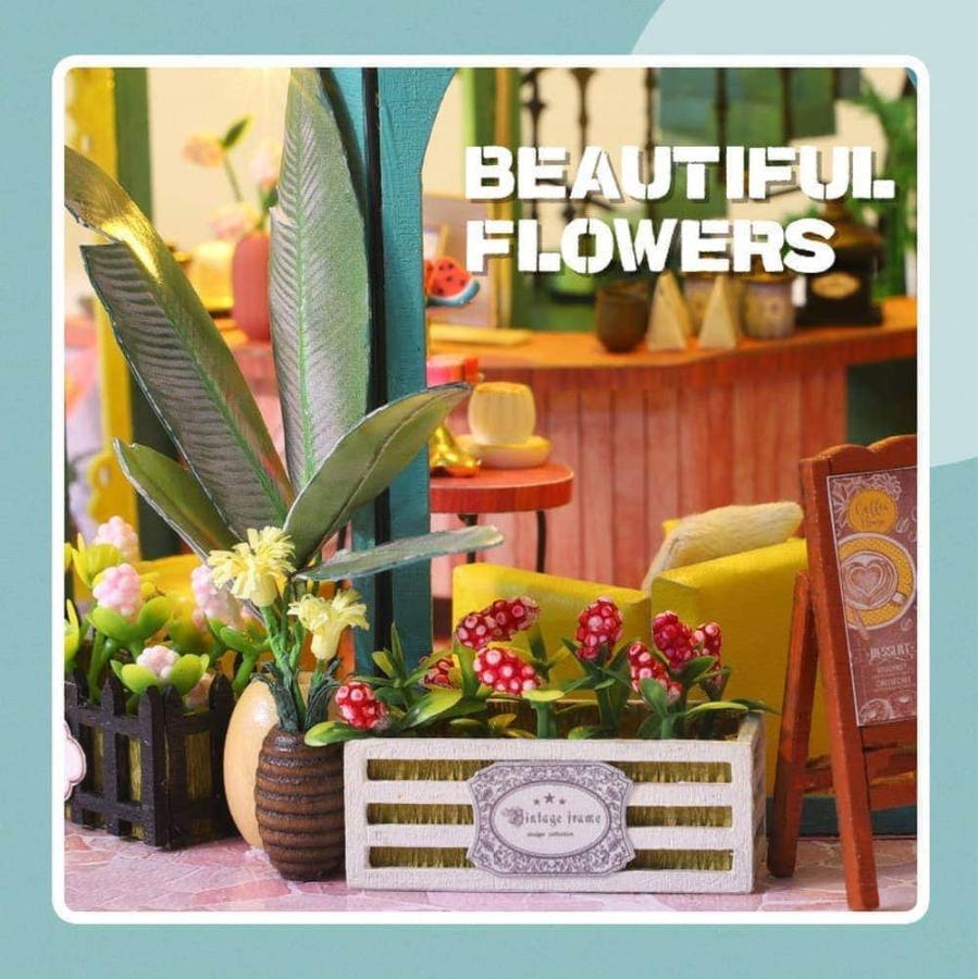 ドールハウス ミニチュア 手作りキット セット1/24 スケール 英語 説明