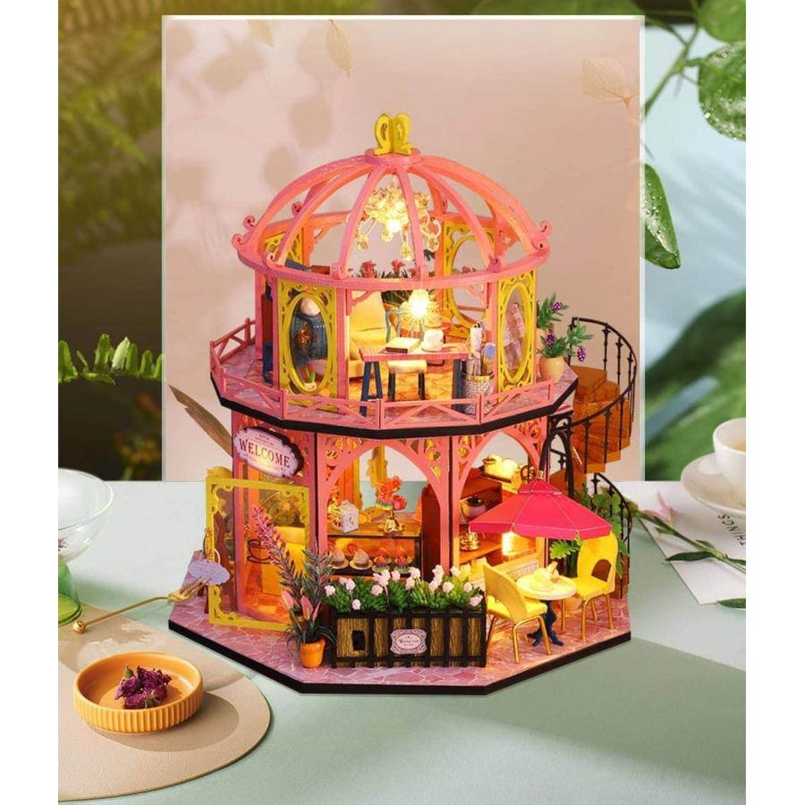 ドールハウス ミニチュア 手作りキット セット1/24 スケール 英語 説明