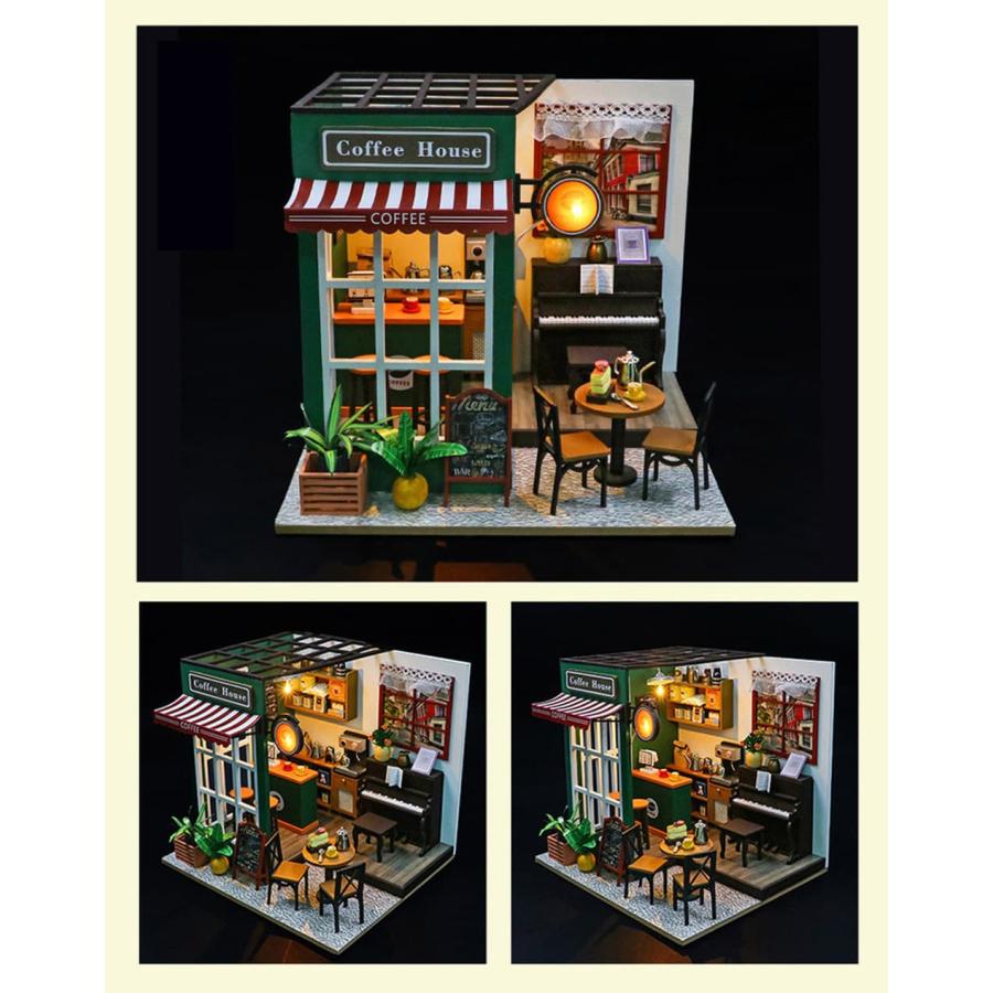 ドールハウス ミニチュア 手作りキット セット1/24 スケール 英語説明