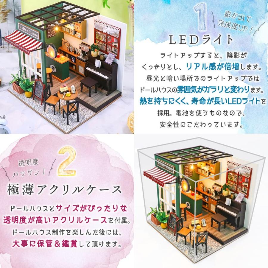 ドールハウス ミニチュア 手作りキット セット1/24 スケール 英語説明