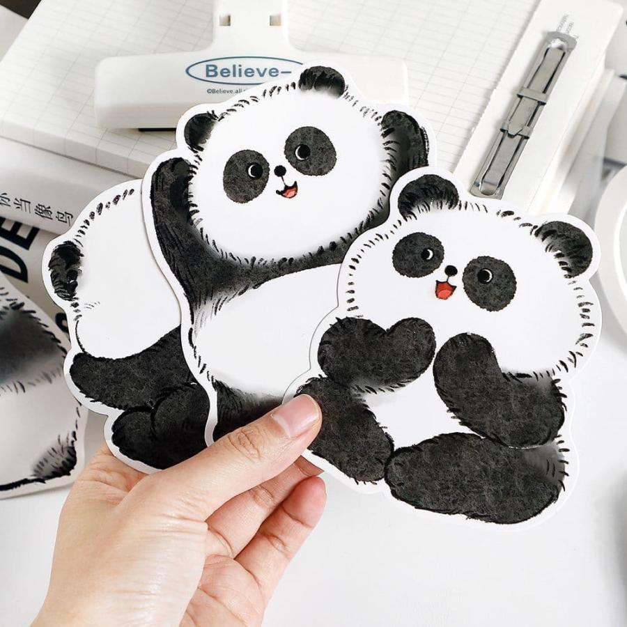 ポストカード メッセージカード猫 パンダ うさぎ ラッコ 金魚 イラスト