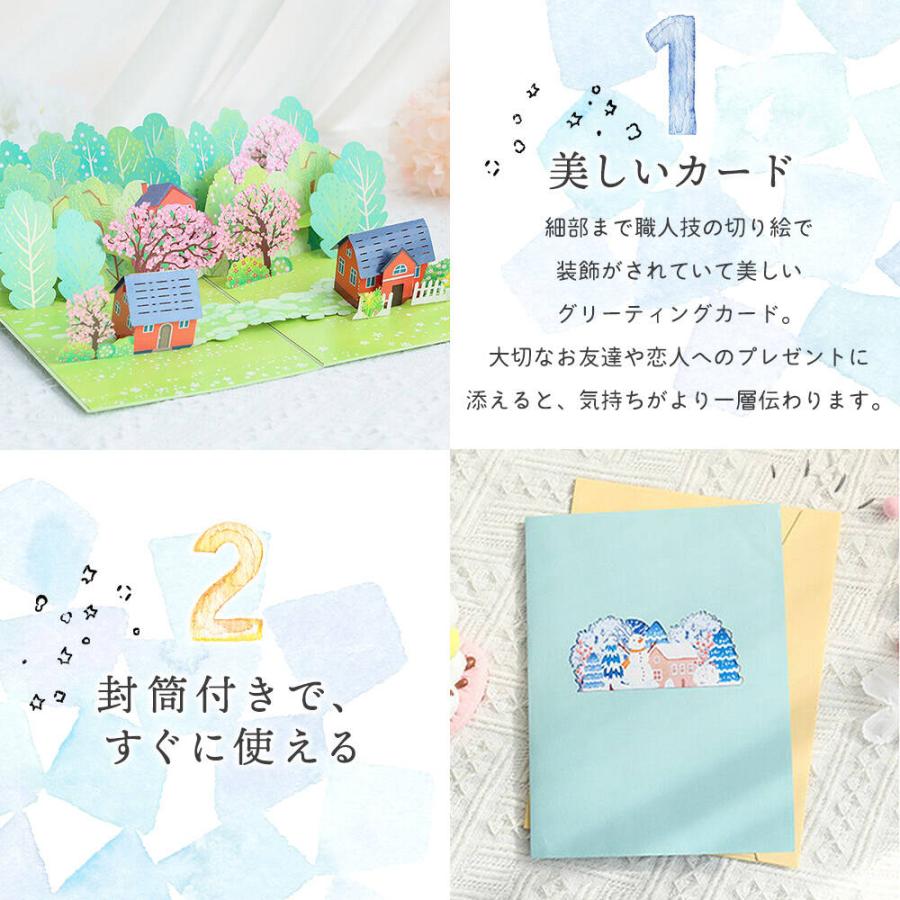 メッセージ カードグリーディングカード ( ミニカード+封筒 セット