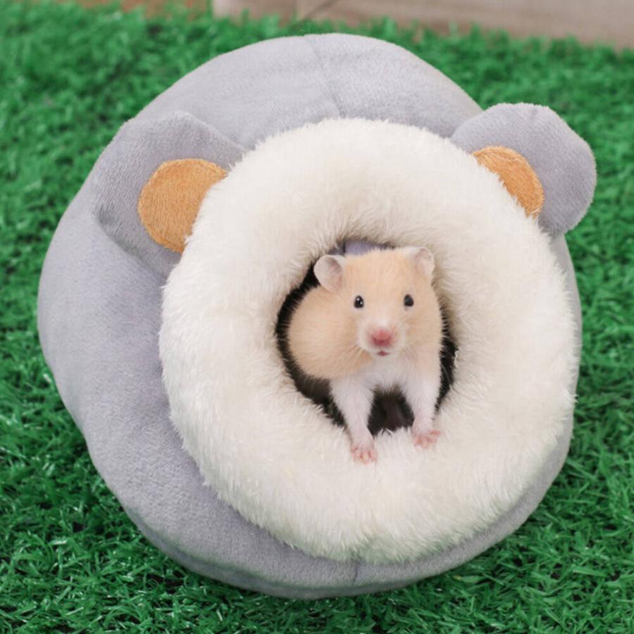 モモンガハウス(おすまし針ネズミ・ピンク)茶ドット 春(夏)秋仕様  1900 ゴールデン ハムスター キンクマ 鳥 インコ リス モモンガ ペット