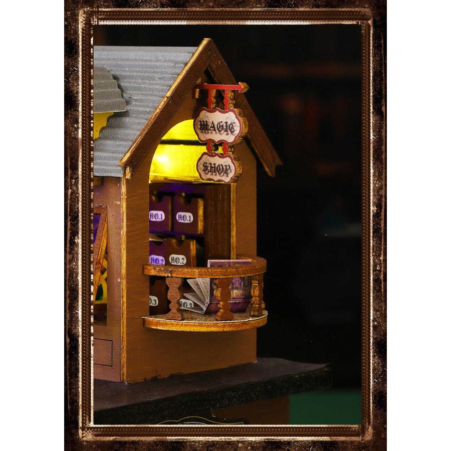 ドールハウス ミニチュア 1/24 スケール 手作りキット セット前面が