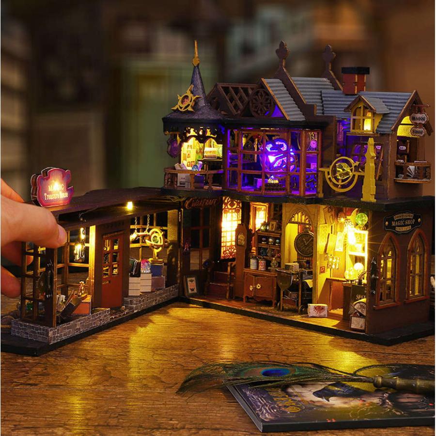 ドールハウス ミニチュア 1/24 スケール 手作りキット セット前面が