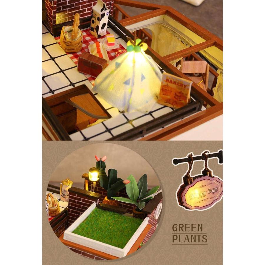 ドールハウス ミニチュア 手作りキット セット 英語説明書