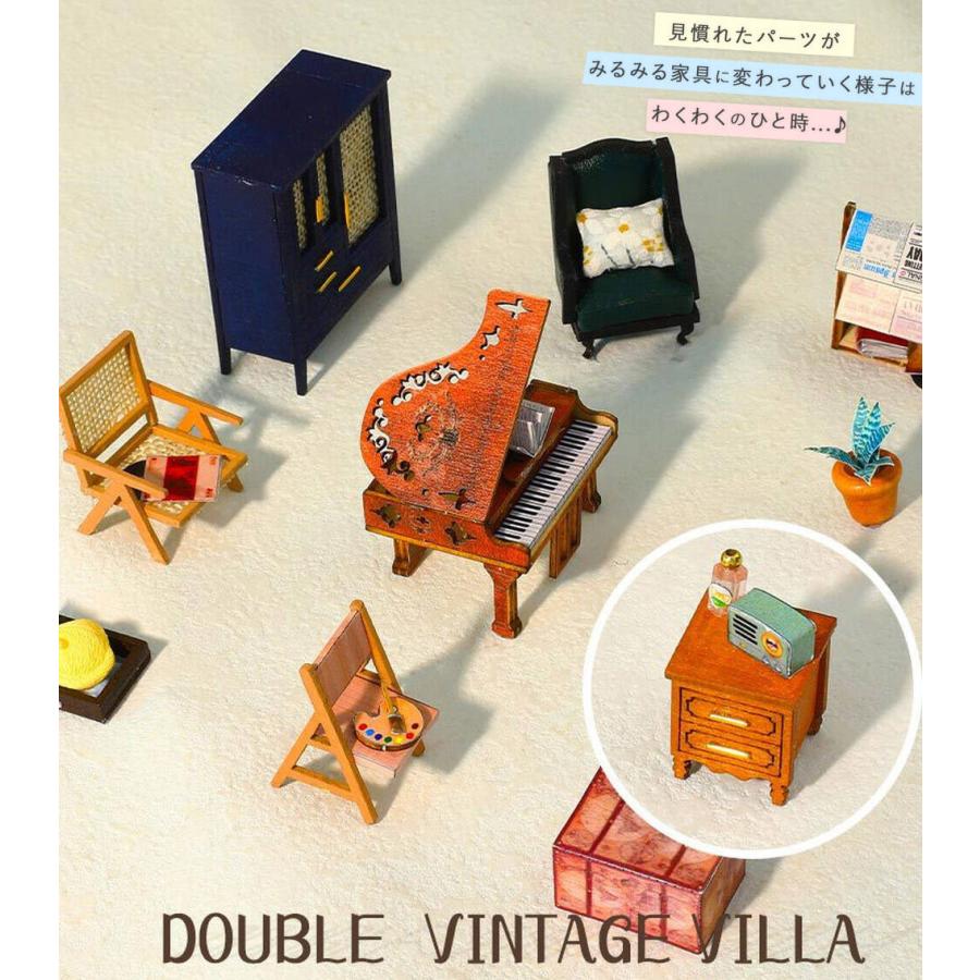 ドールハウス ミニチュア 手作りキット セット 英語説明書