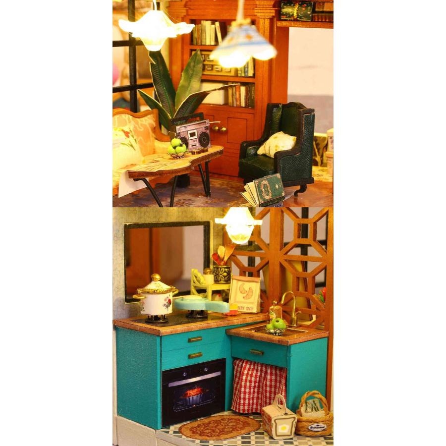 ドールハウス ミニチュア 手作りキット セット 英語説明書