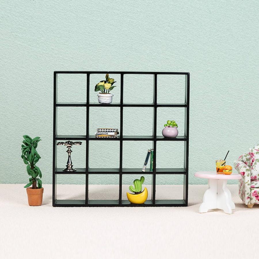 ミニチュア棚 家具 1/6 1:6 1/12 1:12 スケール オープン ラック