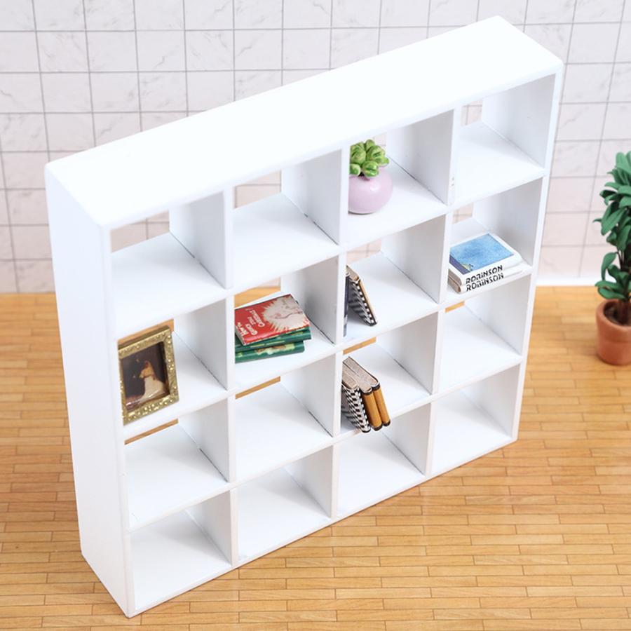 ミニチュア棚 家具 1/6 1:6 1/12 1:12 スケール オープン ラック 16