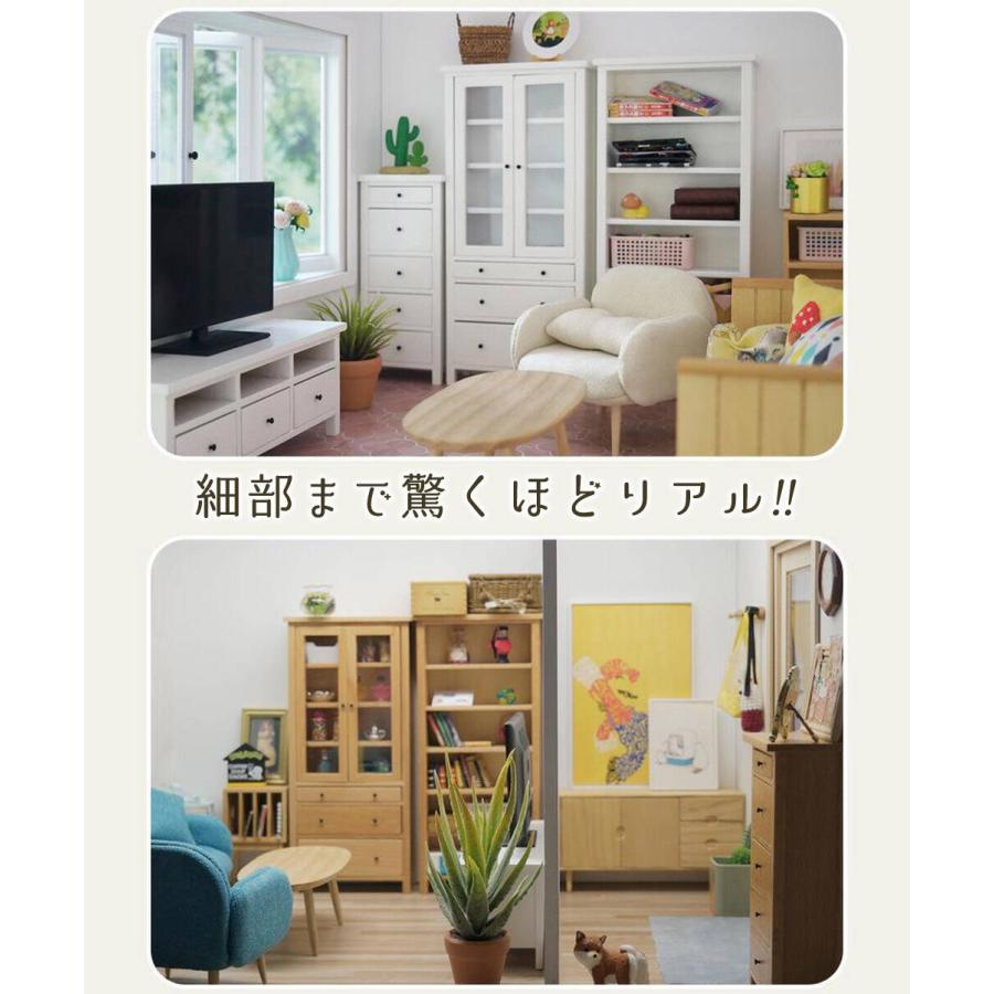ミニチュア棚 家具 3点セット 1/6 1:6 1/12 1:12 スケール
