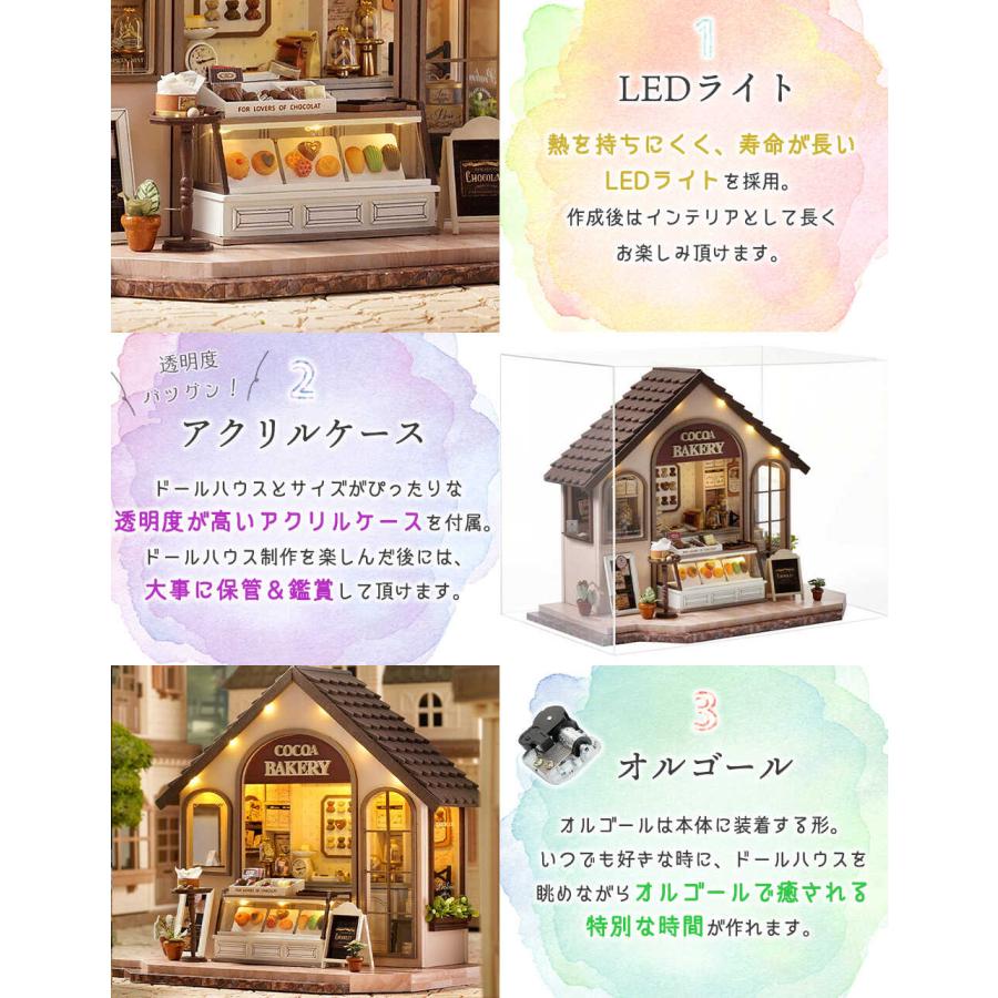 ドールハウス ミニチュア 手作りキット セット1/24 スケール 英語説明