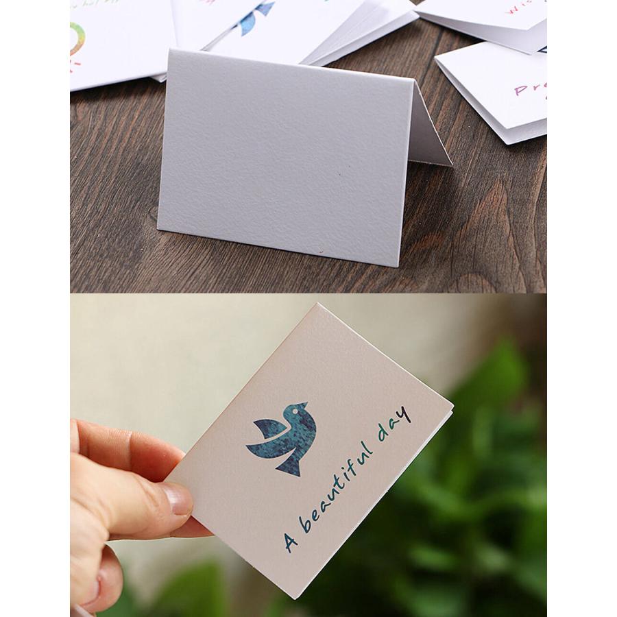 メッセージ カード9種 90枚 大容量 セット ( 封筒 付 ) カラフル