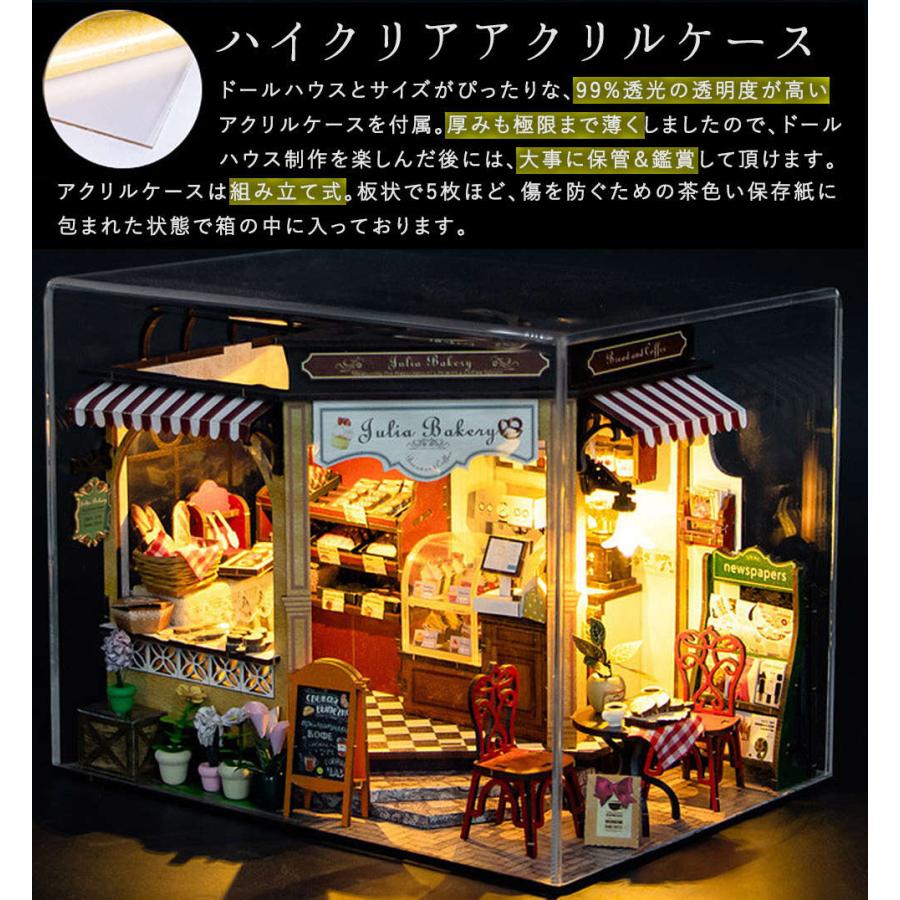 ドールハウス ミニチュア 手作りキット セット 英語説明書 1/24