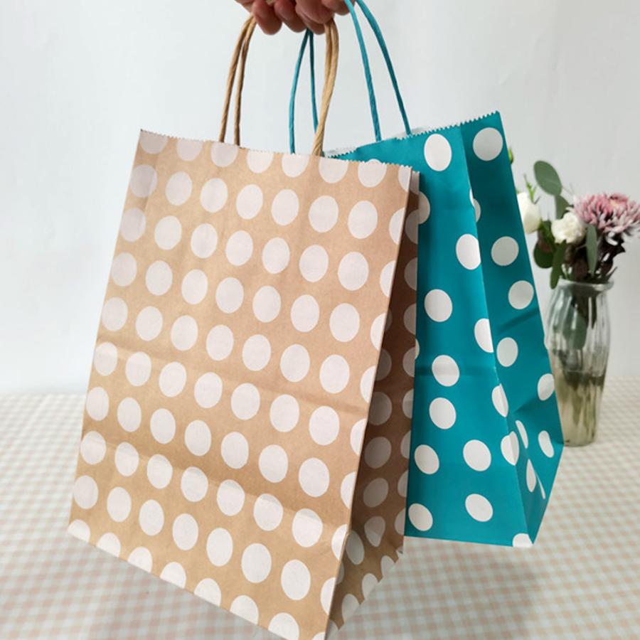 ラッピング紙袋 手提げ袋 8つ 大量 セット 幅16×高さ22×奥行8cm