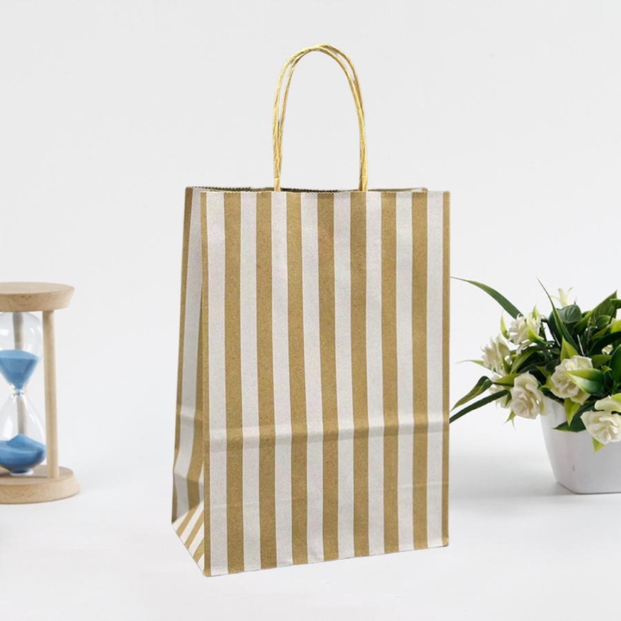 ラッピング紙袋 手提げ袋 8つ 大量 セット 幅16×高さ22×奥行8cm