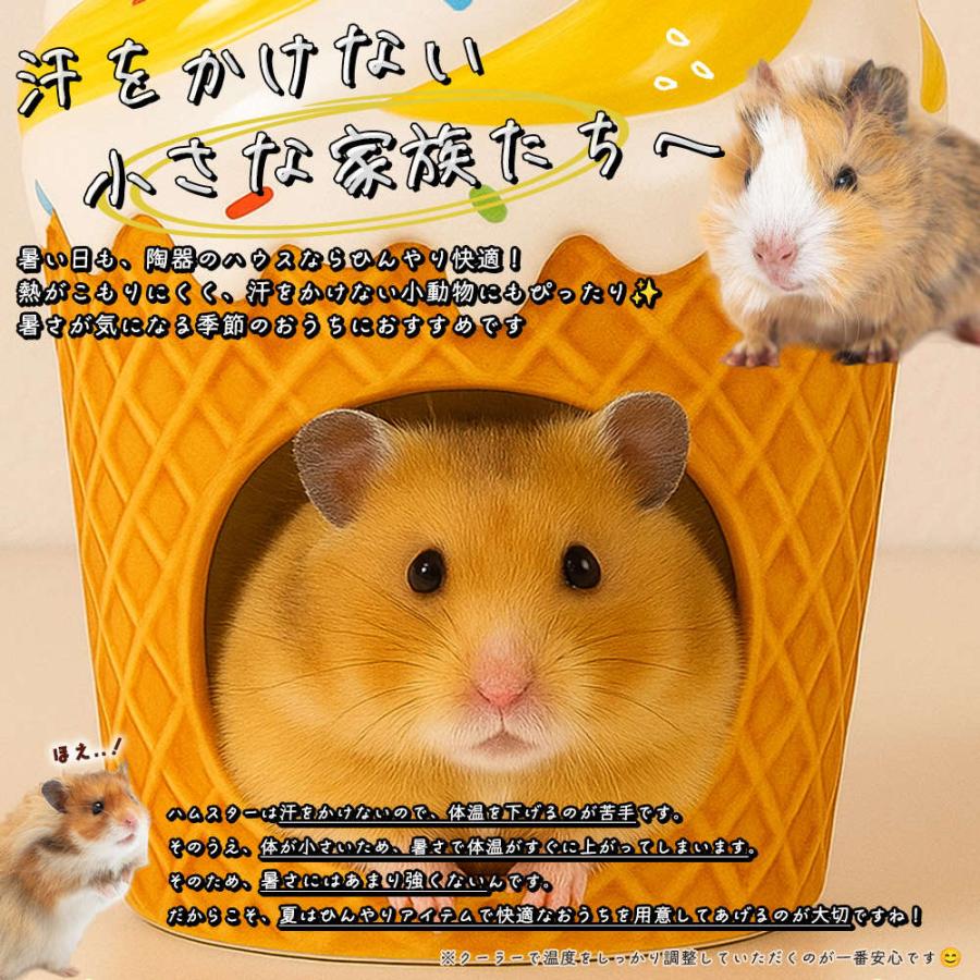 ゴールデン ハムスター キンクマ 鳥 インコ リス ペット 小動物 陶器